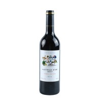 澳洲赤霞珠紅酒批發(fā)紅五星酒莊原瓶進口干紅葡萄酒13.5度酒水飲料